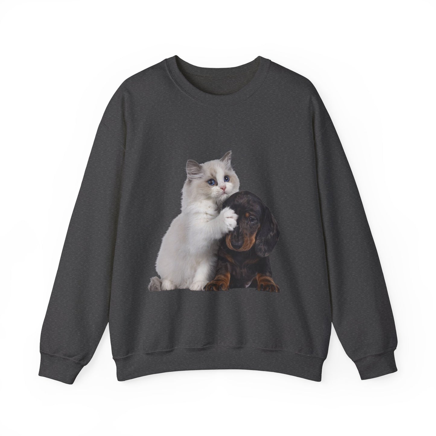 Kitten & Puppy - Unisex Crewneck Sweatshirt