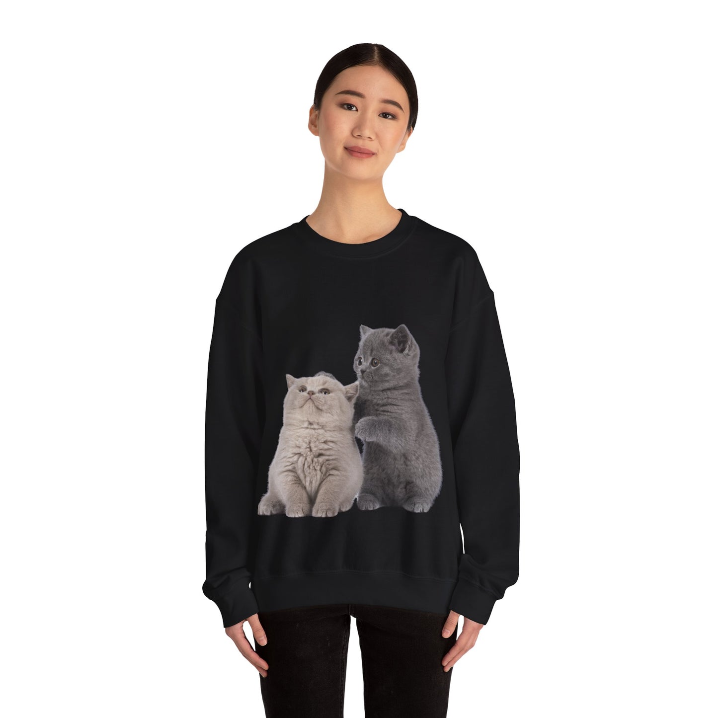 Fluffy Kittens - Unisex Crewneck Sweatshirt