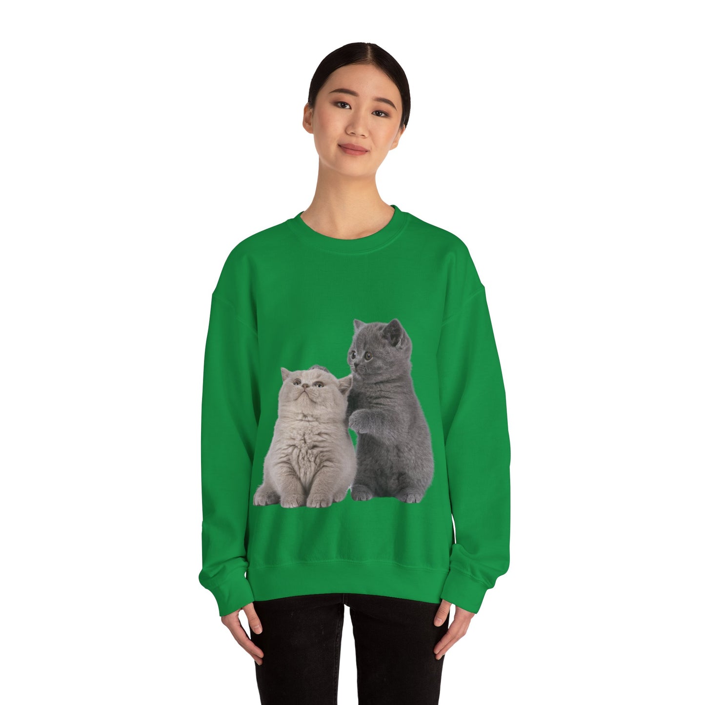 Fluffy Kittens - Unisex Crewneck Sweatshirt
