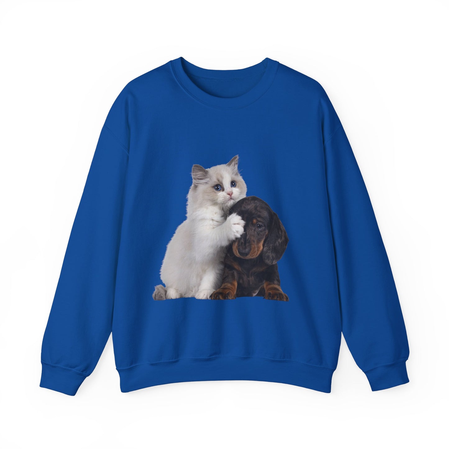 Kitten & Puppy - Unisex Crewneck Sweatshirt