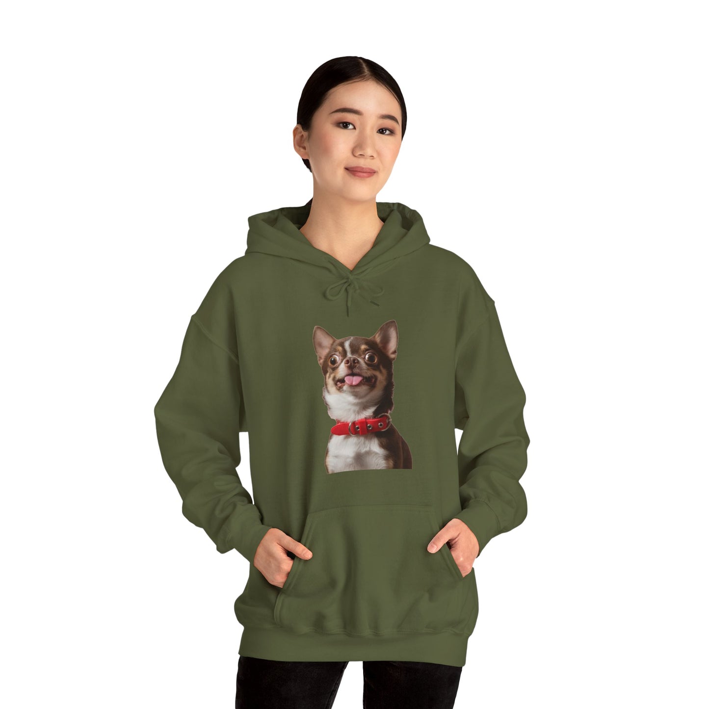 Crazy Chihuahua - Hooded Sweatshirt
