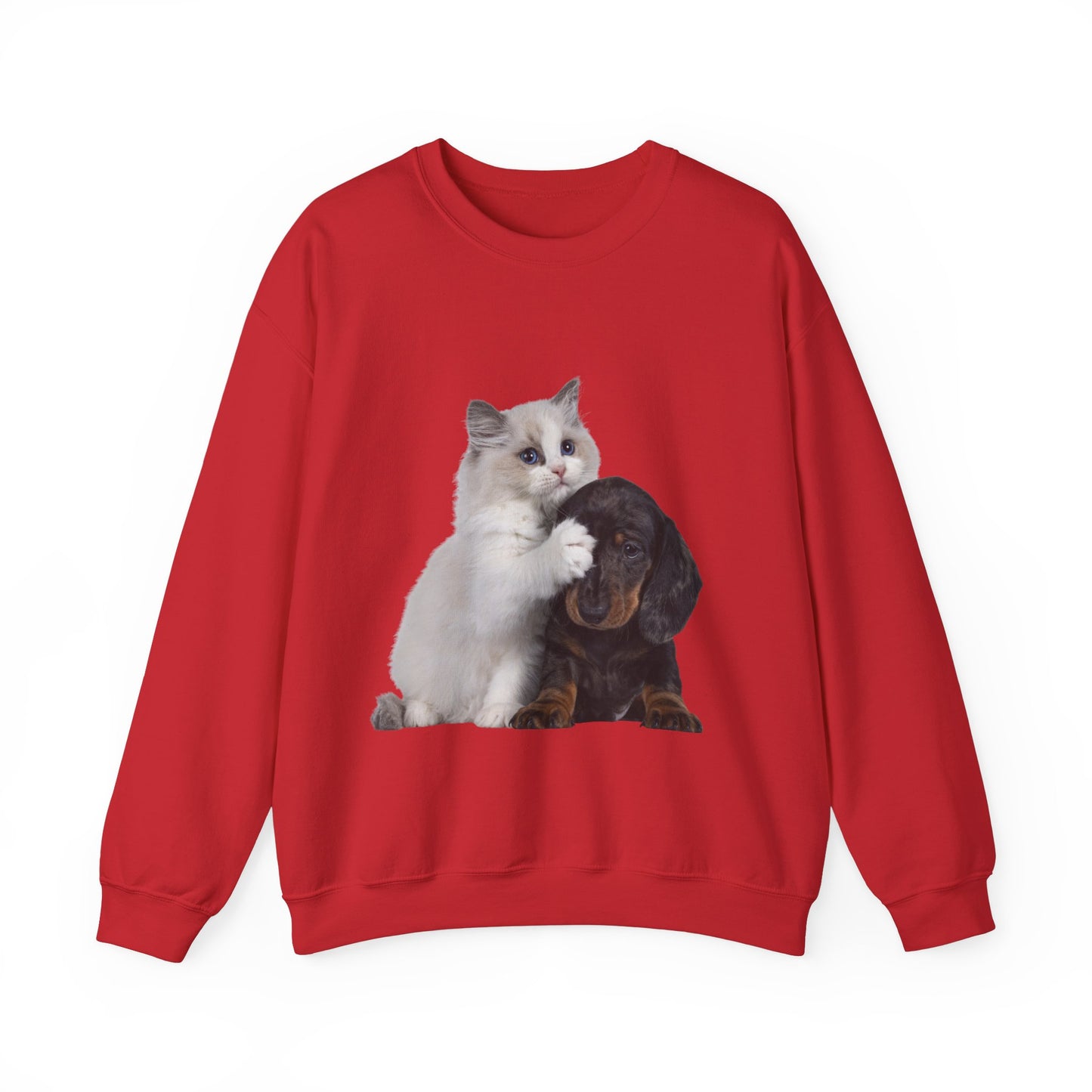 Kitten & Puppy - Unisex Crewneck Sweatshirt