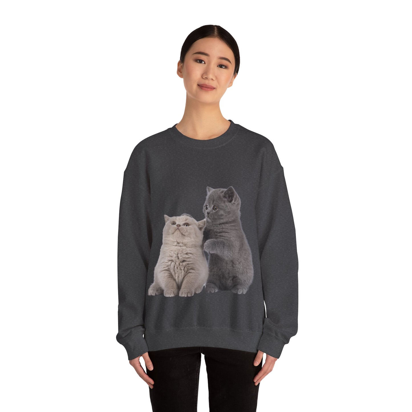 Fluffy Kittens - Unisex Crewneck Sweatshirt