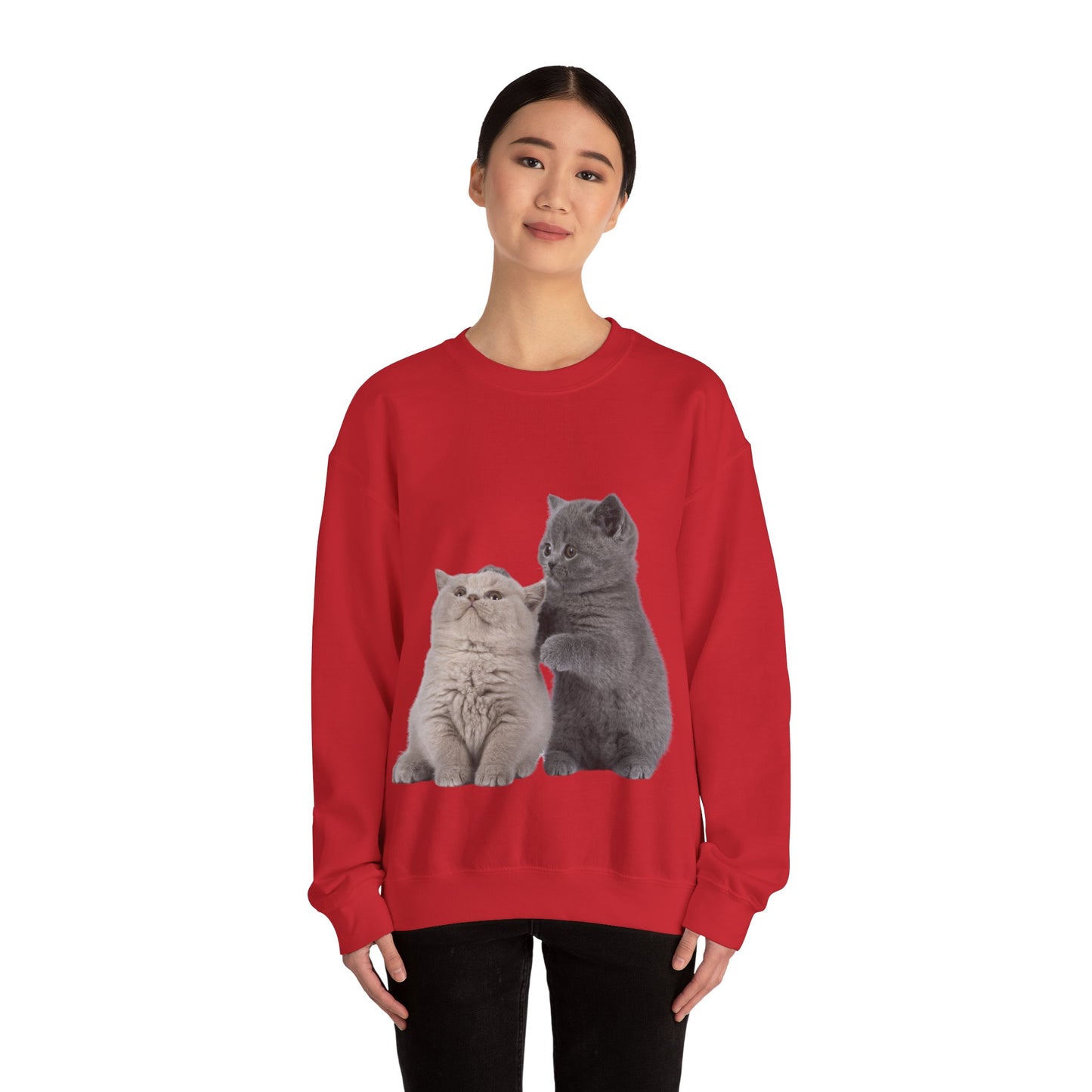 Fluffy Kittens - Unisex Crewneck Sweatshirt