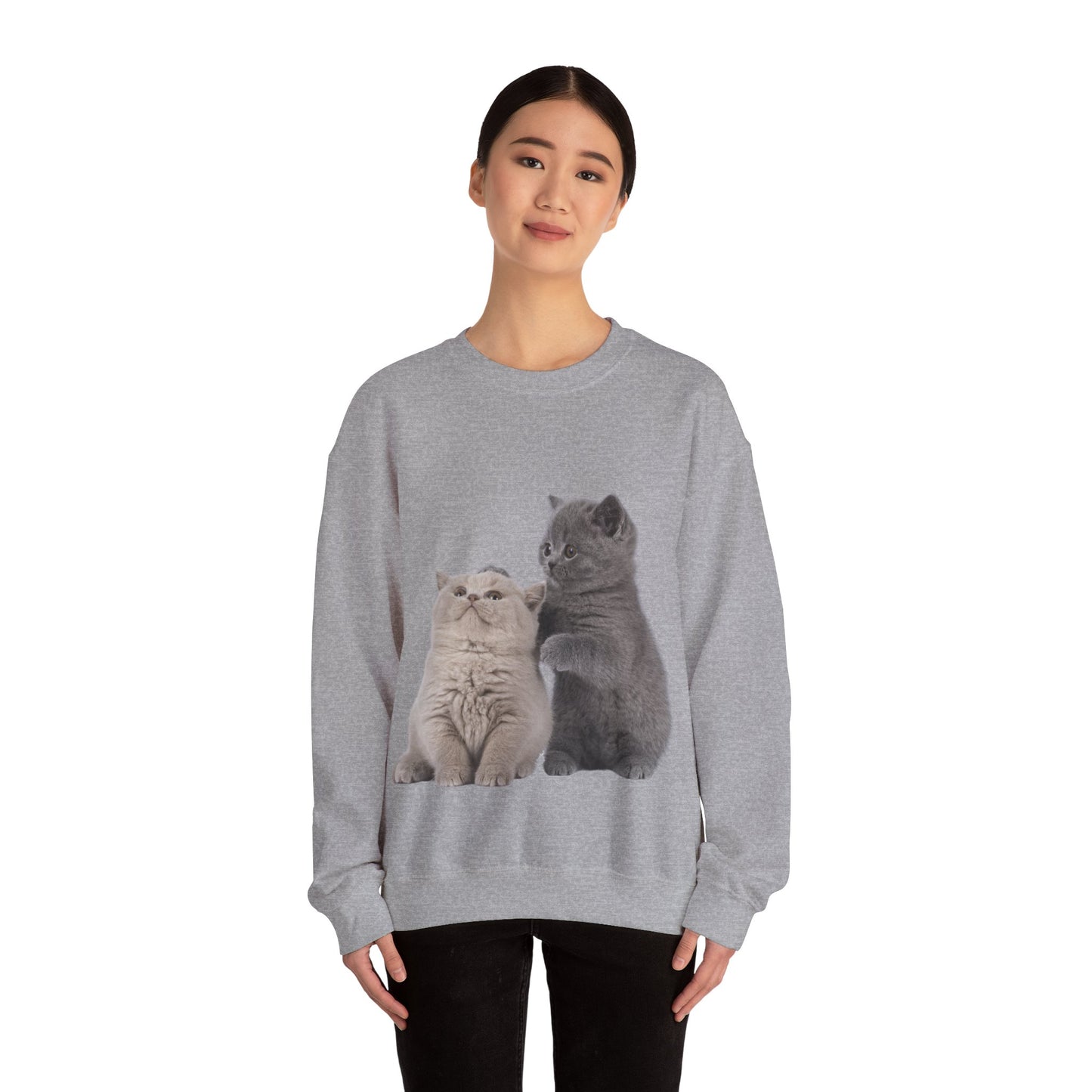 Fluffy Kittens - Unisex Crewneck Sweatshirt