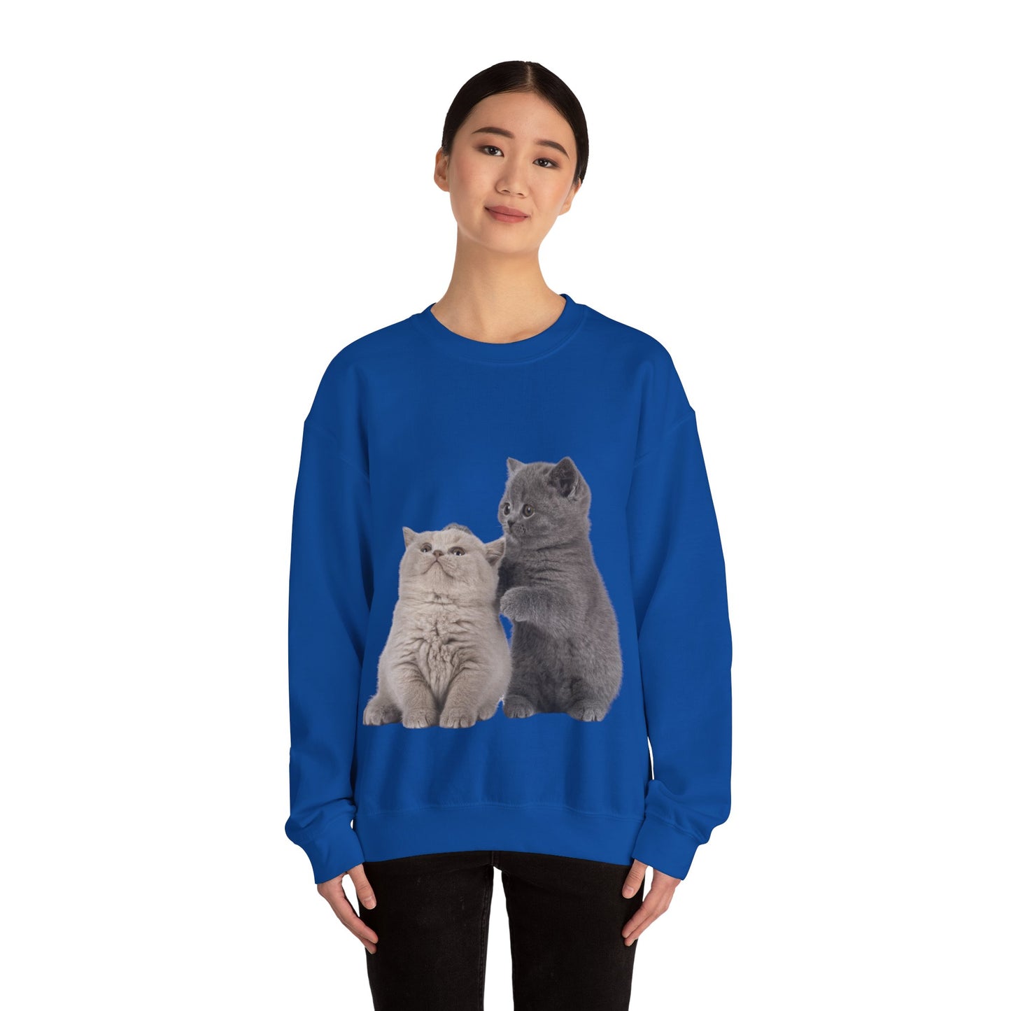 Fluffy Kittens - Unisex Crewneck Sweatshirt