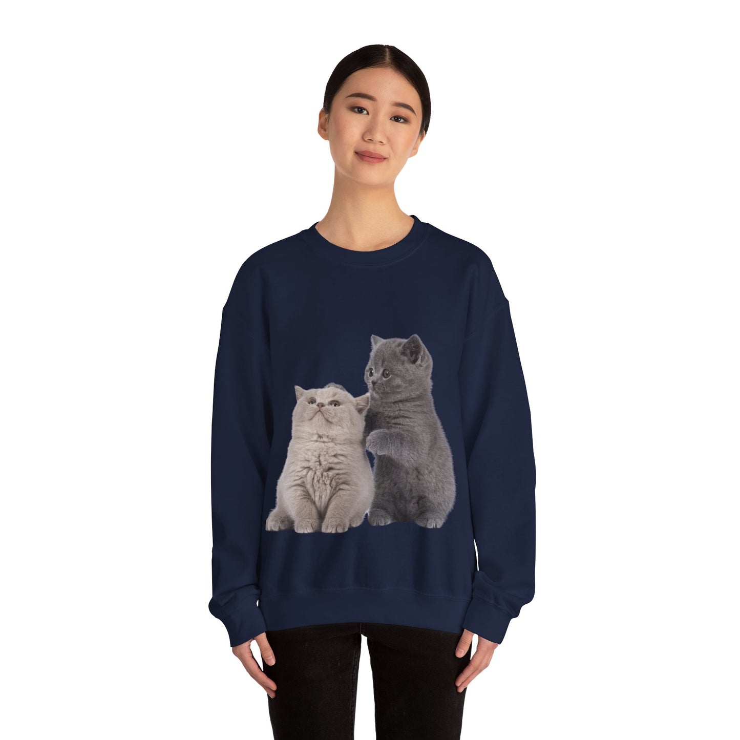 Fluffy Kittens - Unisex Crewneck Sweatshirt