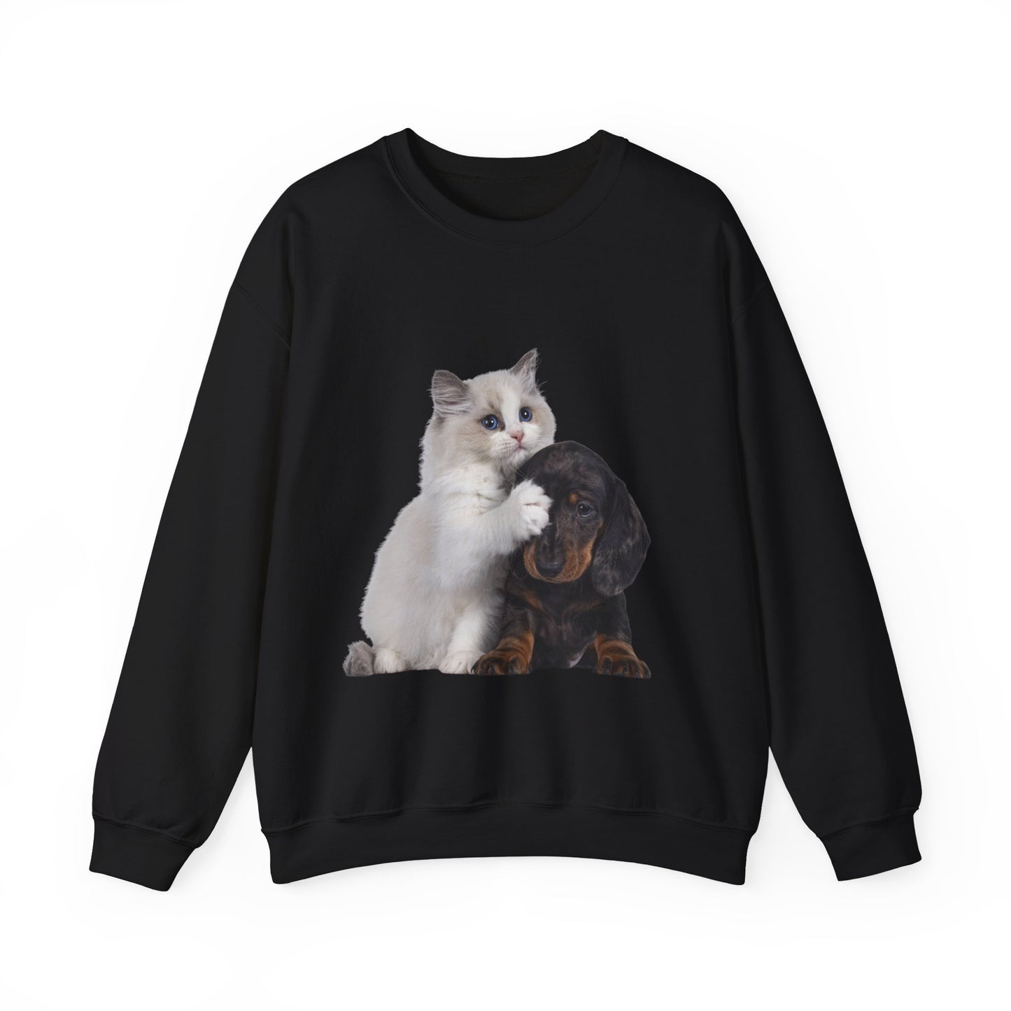Kitten & Puppy - Unisex Crewneck Sweatshirt