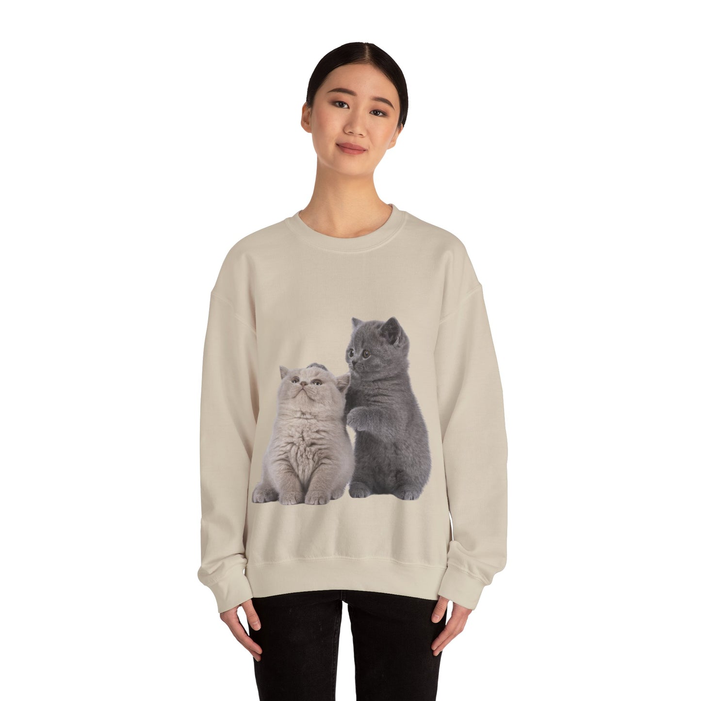 Fluffy Kittens - Unisex Crewneck Sweatshirt