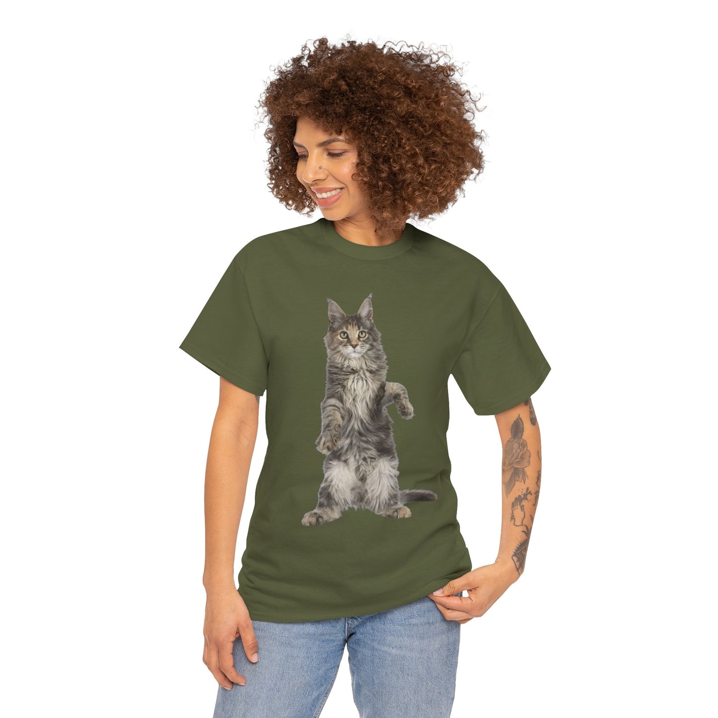 Maine Coon - Unisex Heavy Cotton Tee