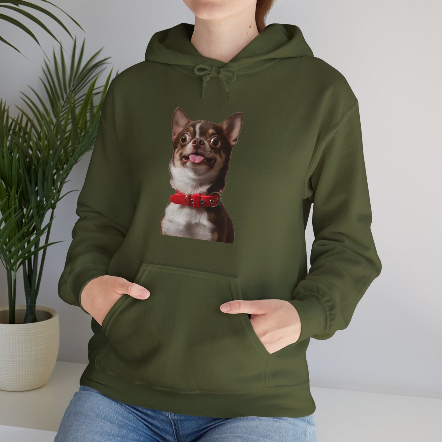 Crazy Chihuahua - Hooded Sweatshirt