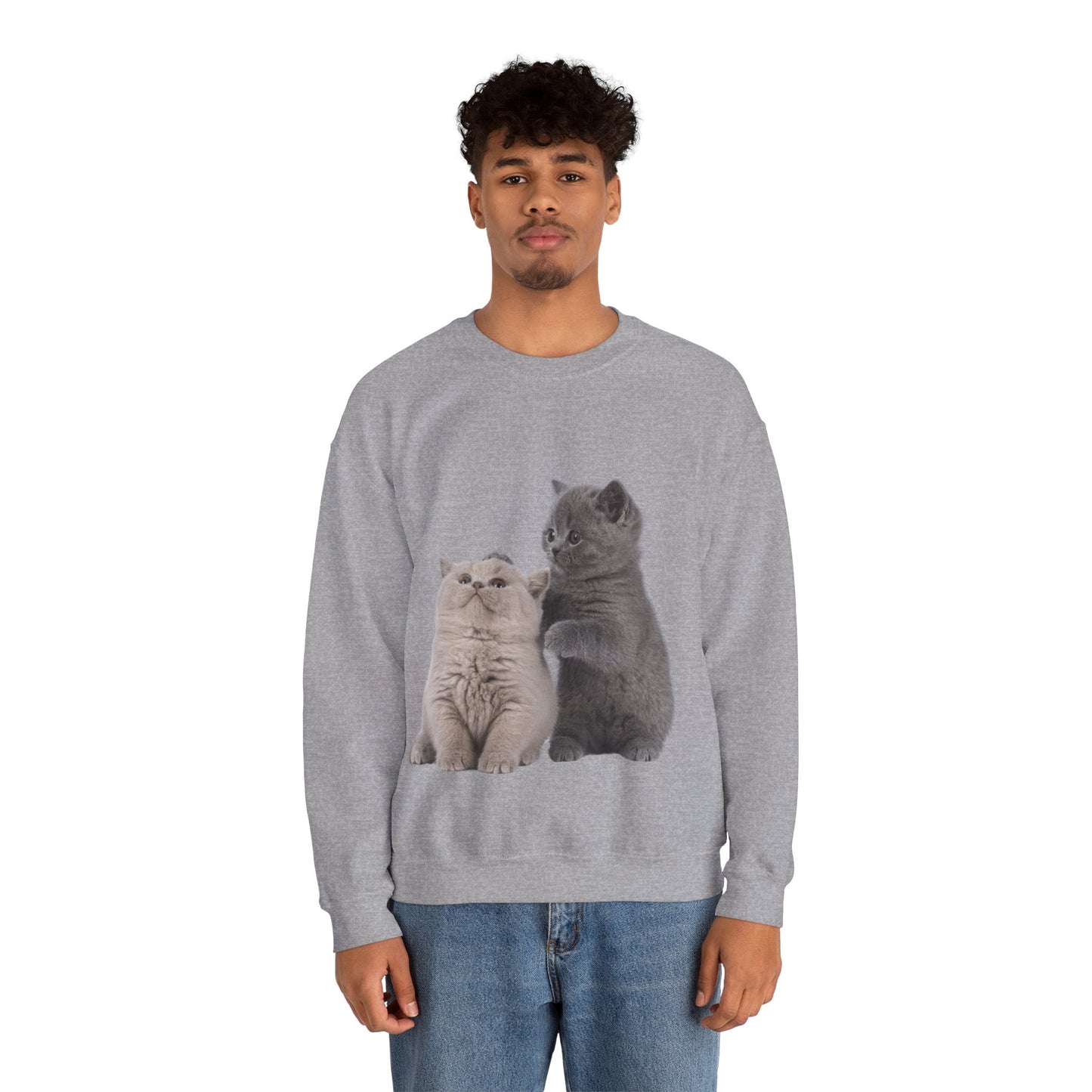 Fluffy Kittens - Unisex Crewneck Sweatshirt