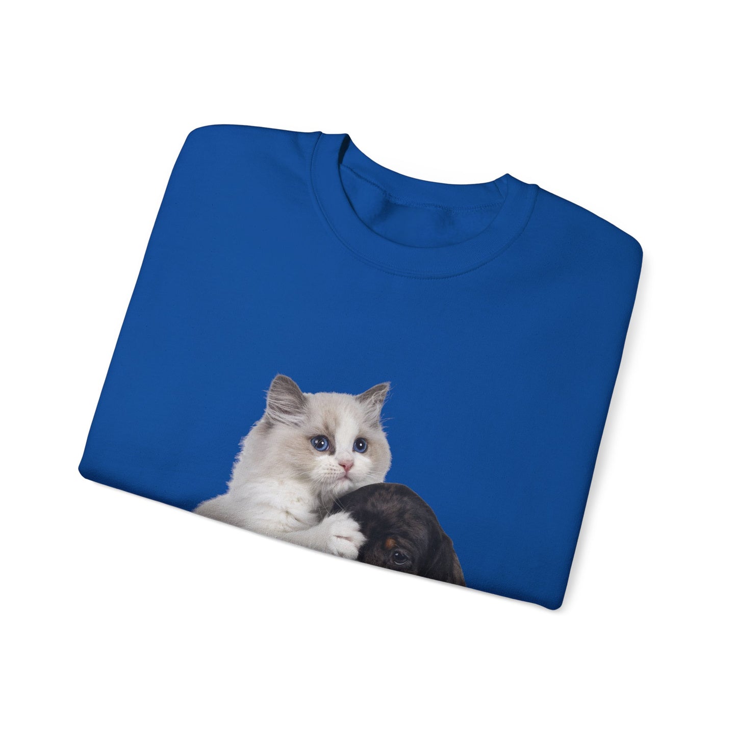 Kitten & Puppy - Unisex Crewneck Sweatshirt