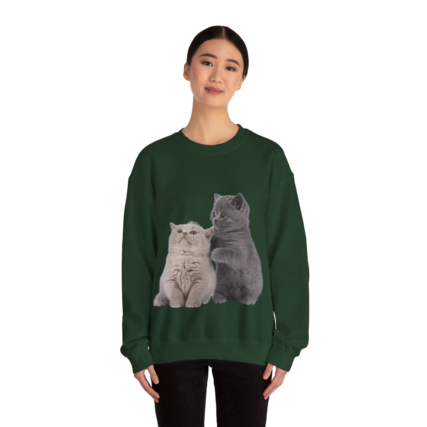 Fluffy Kittens - Unisex Crewneck Sweatshirt