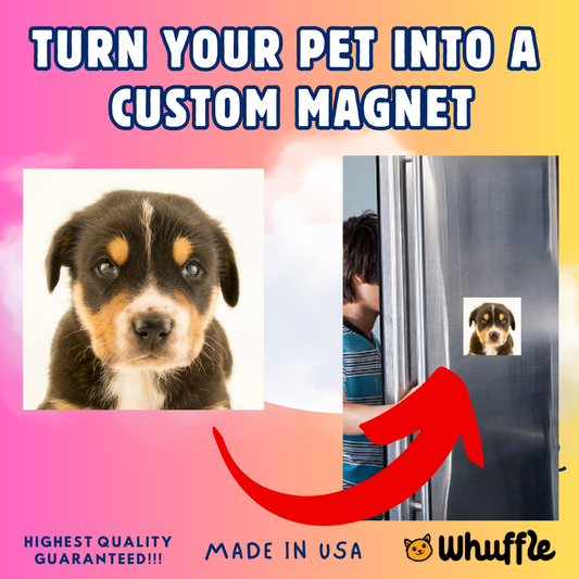 Custom Personalized Refrigerator Magnet 3” x 3”