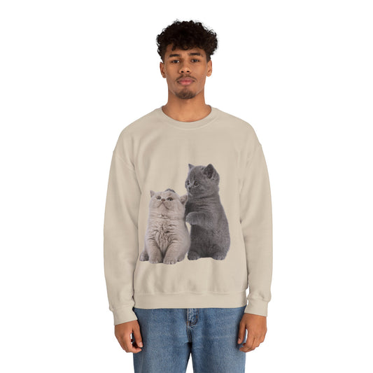 Fluffy Kittens - Unisex Crewneck Sweatshirt