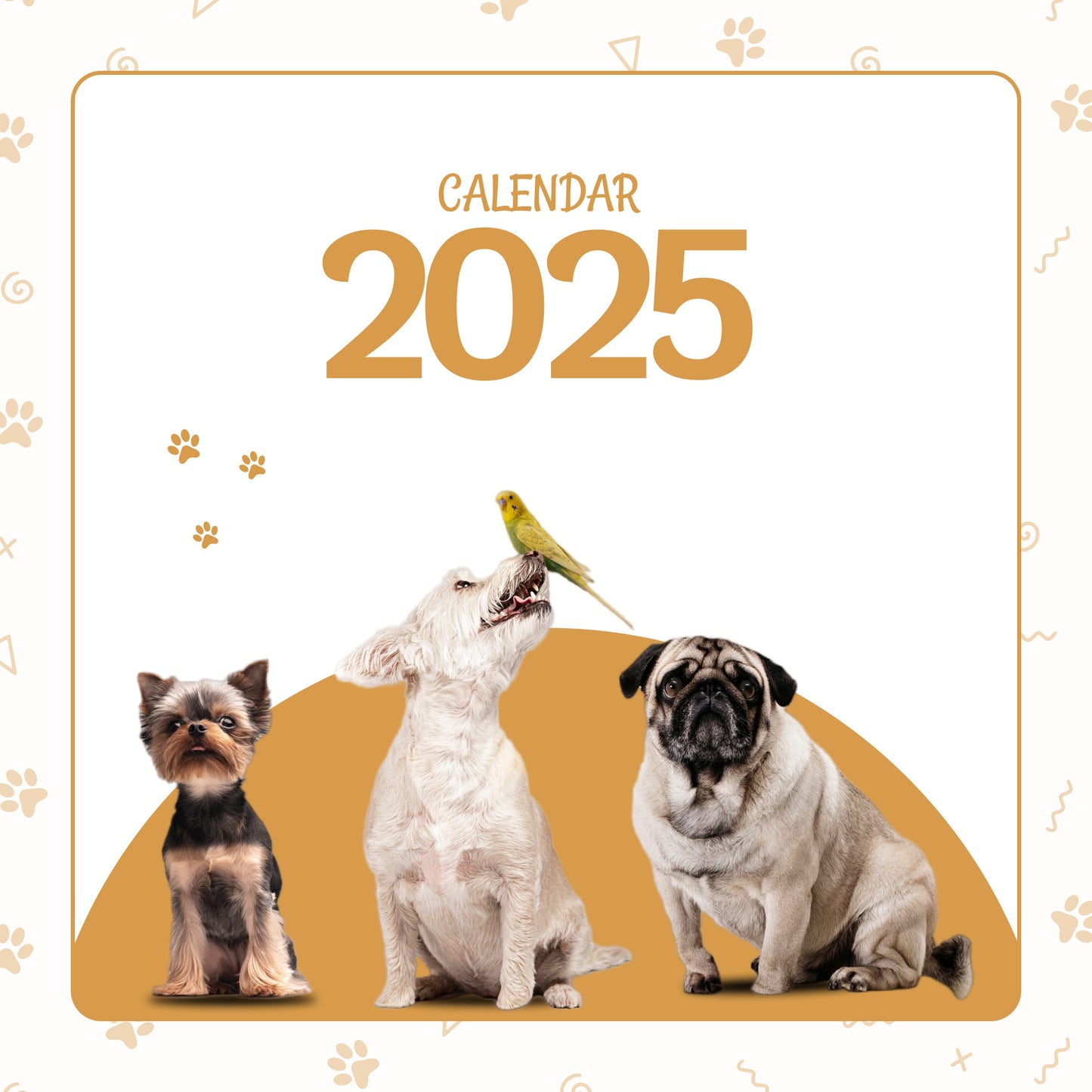 Custom Dog Calendar - 2025 Final Offer