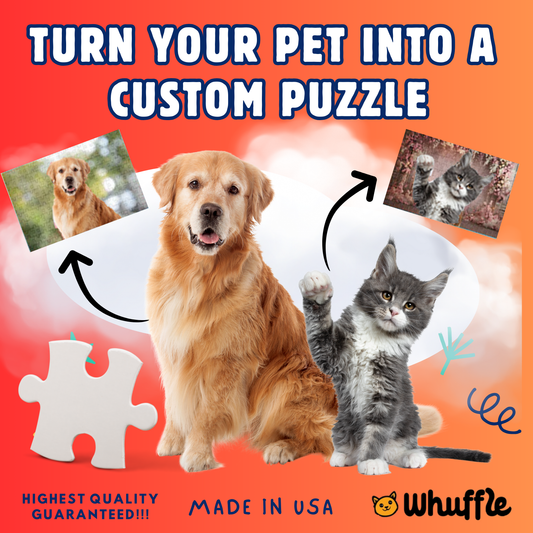 Custom Personalized Pet Puzzle - 252 piece